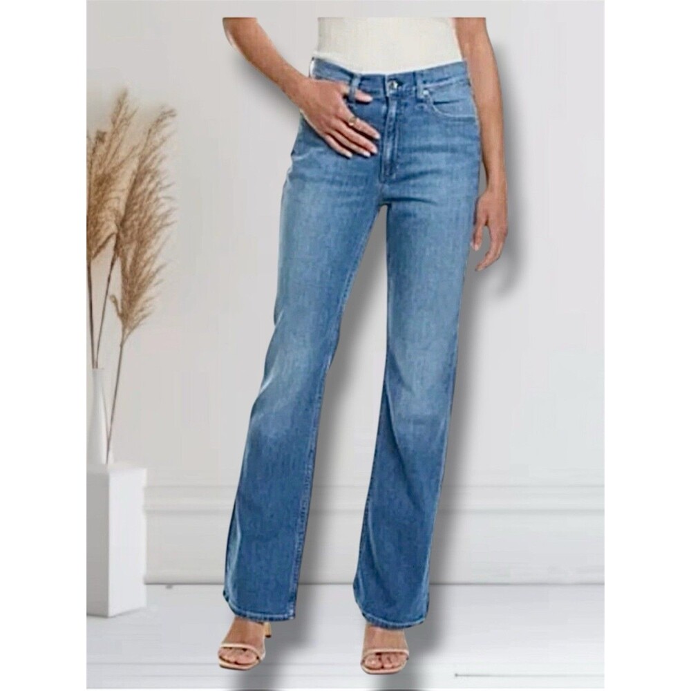 Rag & Bone The Peyton High-Rise Full-Length Bootcut Jean Women’s Size 31 Denim